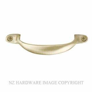 WINDSOR 5190 USB OFFSET PULL HANDLE 100MM UNLACQUERED SATIN BRASS