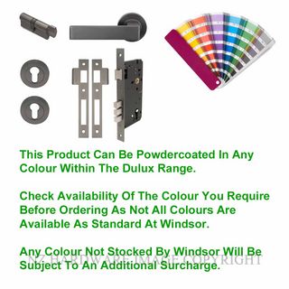 WINDSOR 7204 PC GALAXY PEGASUS ENTRANCE SET POWDERCOAT