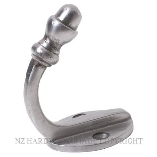 TRADCO 3958 PM ROBE HOOK CI POLISHED METAL