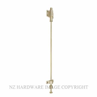 WINDSOR 5361 USB SOLID BRASS SPRING CATCH 300MM UNLACQUERED SATIN BRASS