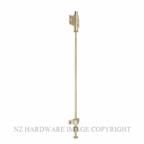 WINDSOR 5361 USB SOLID BRASS SPRING CATCH 300MM UNLACQUERED SATIN BRASS