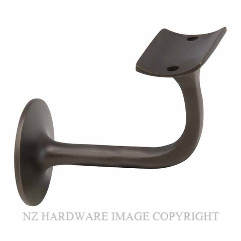 WINDSOR 5167 DRB STAIR RAIL BRACKET DARK ROMAN BRASS