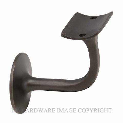 WINDSOR 5166 DRB STAIR RAIL BRACKET DARK ROMAN BRASS