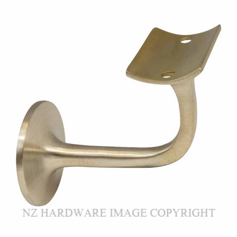 WINDSOR 5167 USB STAIR RAIL BRACKET UNLACQUERED SATIN BRASS