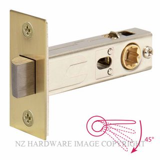 WINDSOR 1131 USB 60MM 45 DEGREE SHORT ACTION TUBULAR LCH UNLACQUERED SATIN BRASS