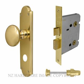 WINDSOR 3018 UB VICTORIAN KNOB PRIVACY SET UNLACQUERED BRASS