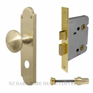 WINDSOR 3018 USB VICTORIAN KNOB PRIVACY SET UNLACQUERED SATIN BRASS