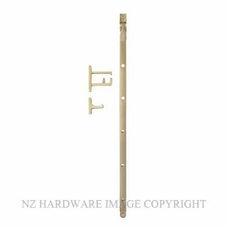 WINDSOR 5184 USB CASEMENT STAY 350MM UNLACQUERED SATIN BRASS