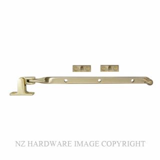 WINDSOR 5185 - 5385 FANLIGHT STAYS UNLACQUERED SATIN BRASS