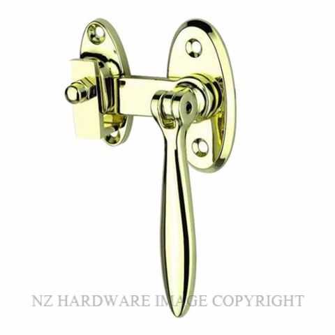 JAECO 26 BP FRENCH DOOR FASTENER BRASS PLATE