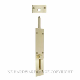 WINDSOR 5225 USB REVERSE BARREL BOLT 150MM UNLACQUERED SATIN BRASS