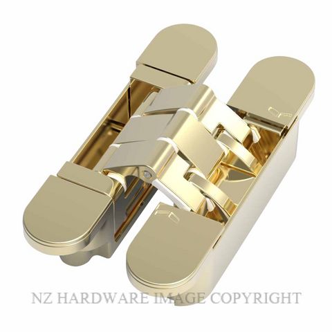 WINDSOR 9811 PB INVISIBLE HINGE - NEO S-5 POLISHED BRASS