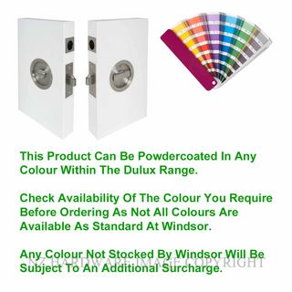 WINDSOR 5327 PC CAVITY-SUITE PRIVACY KIT ROUND POWDERCOAT