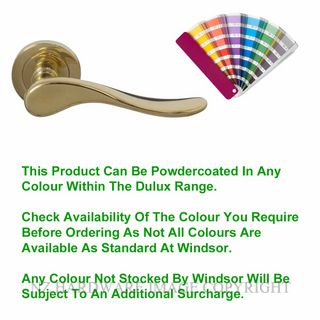 WINDSOR 8167LD PC HAVEN 52MM EXCLUSIVE ROUND ROSE POWDERCOAT