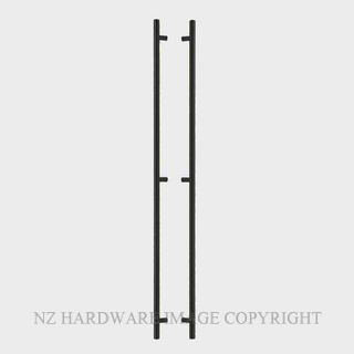 WINDSOR 7094 BLK 1800MM PULL HANDLE 32MM DIA. MATT BLACK