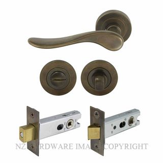 WINDSOR 8241 OR HAVEN 52MM PRIVACY SET ROUND ROSE OIL RUBBED BRONZE