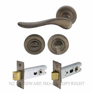 WINDSOR 8241 NB HAVEN 52MM PRIVACY SET ROUND ROSE NATURAL BRONZE