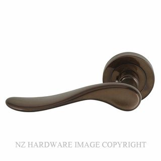 WINDSOR 8240 AB HAVEN 52MM PASSAGE SET ROUND ROSE ANTIQUE BRONZE