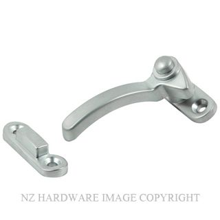 JAECO JA122 SPLIT RAIL FASTENERS SATIN CHROME