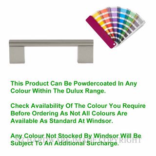 WINDSOR 6314 - 6415 PC MINERVA CABINET HANDLES POWDERCOAT