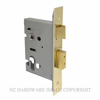 WINDSOR 1115 PB 57MM EURO MORTICE LOCK POLISHED BRASS