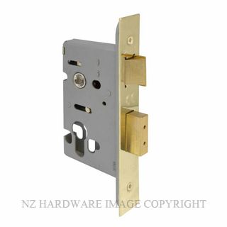 WINDSOR 1114 PB 45MM EURO MORTICE LOCK POLISHED BRASS