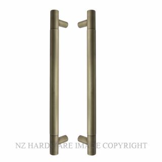 WINDSOR 8331 - 8332 RB MILFORD PULL HANDLES ROMAN BRASS
