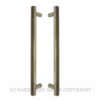 WINDSOR 8331 - 8332 RB MILFORD PULL HANDLES ROMAN BRASS