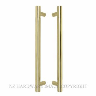 WINDSOR 8331 - 8332 PB MILFORD PULL HANDLES POLISHED BRASS