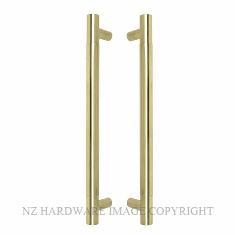 WINDSOR 8331 - 8332 PB MILFORD PULL HANDLES POLISHED BRASS