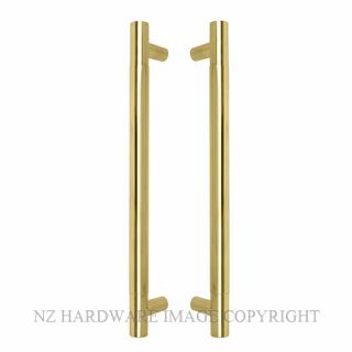 WINDSOR 8331 - 8332 UB MILFORD PULL HANDLES UNLACQUERED BRASS