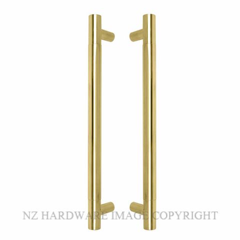 WINDSOR 8331 - 8332 UB MILFORD PULL HANDLES UNLACQUERED BRASS