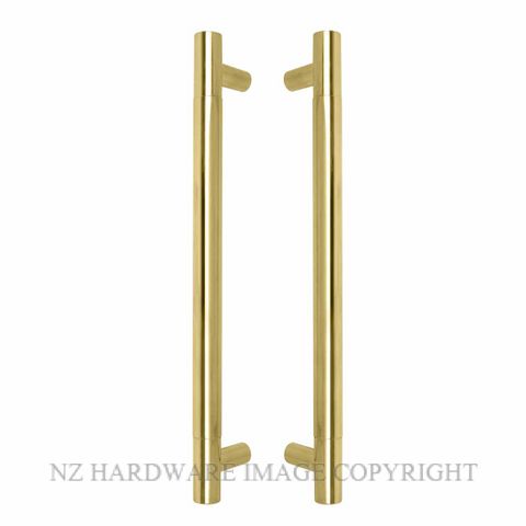 WINDSOR 8331 - 8332 UB MILFORD PULL HANDLES UNLACQUERED BRASS