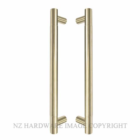 WINDSOR 8331 - 8332 USB MILFORD PULL HANDLES UNLACQUERED SATIN BRASS