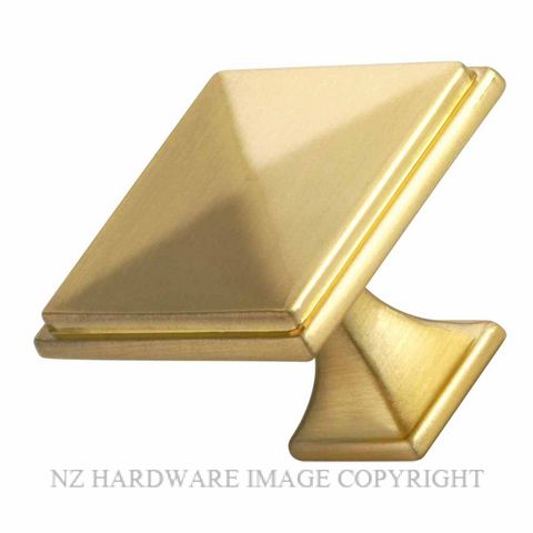 MARDECO 1189 CABINET KNOB SATIN BRASS