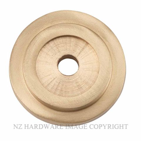 TRADCO 6699 - 6701 CABINET KNOB BACKPLATES SATIN BRASS