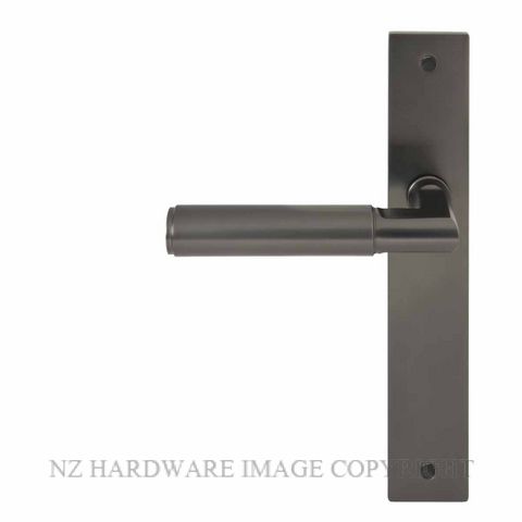 WINDSOR 8403 - 8475 GN LUMINA PLAIN LEVER ON PLATE GRAPHITE NICKEL