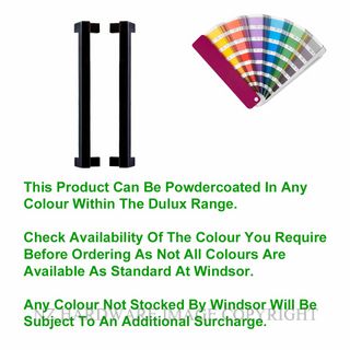 WINDSOR 7128 PC 300MM NITRO OFFSET SQUARE PULL POWDERCOAT