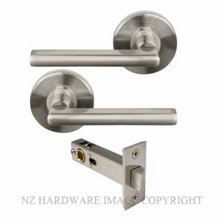 WINDSOR 9207 70MM BN HALO - HYDRA PASSAGE SET BRUSHED NICKEL **70MM BACKSET**