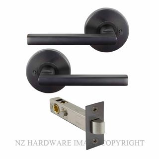 WINDSOR 9208 70MM GN HALO - HYDRA INTEGRATED PRIVACY SET GRAPHITE NICKEL **70MM BACKSET**
