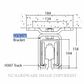 HENDERSON H3/307S SOFFIT FIX 307 BRACKET