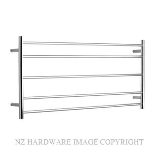 ALEXANDER ELAN 7A09 5 BAR 100R HEATED TOWEL LADDER POLISHED STAINLESS