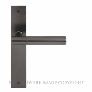 WINDSOR 8423LD GN NIDO VERGE PLAIN LH DUMMY LEVER ON PLATE GRAPHITE NICKEL
