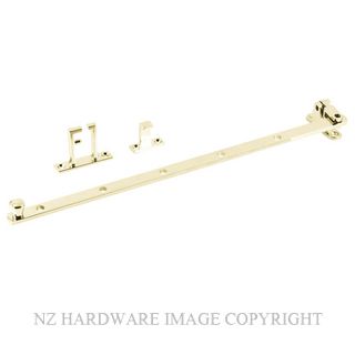 JAECO 180 CASEMENT STAY 355MM BRASS PLATE