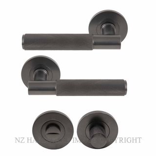 WINDSOR 8435 GN NIDO VERGE DIAMOND KNURL PRIVACY SET GRAPHITE NICKEL