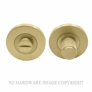 WINDSOR 8409 MSB NIDO TURN & RELEASE ONLY DIAMOND KNURL MATT SATIN BRASS