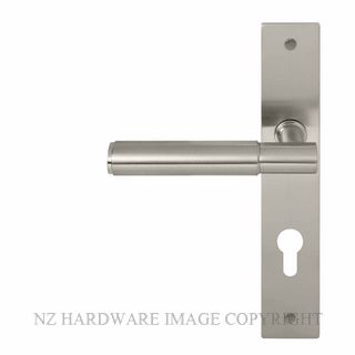 WINDSOR 8423 E85 BN NIDO VERGE PLAIN LEVER ON E85 PLATE SET BRUSHED NICKEL
