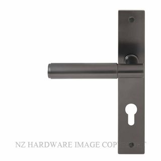 WINDSOR 8423 E85 GN NIDO VERGE PLAIN LEVER ON E85 PLATE SET GRAPHITE NICKEL