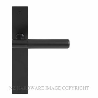 WINDSOR 8423LD BLK NIDO VERGE PLAIN LH DUMMY LEVER ON PLATE MATT BLACK