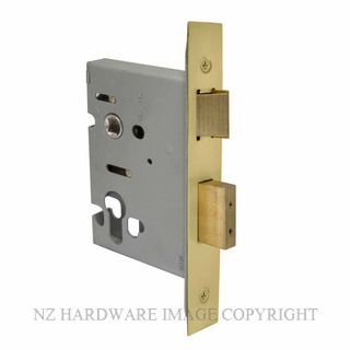 WINDSOR 1115 MSB 57MM EURO MORTICE LOCK MATT SATIN BRASS
